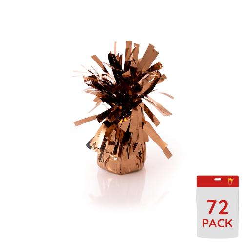 Ballongtyngder - Folie Mocca 170g - 72-pack