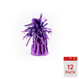 Ballongtyngder - Folie Lila 170g - 12-pack