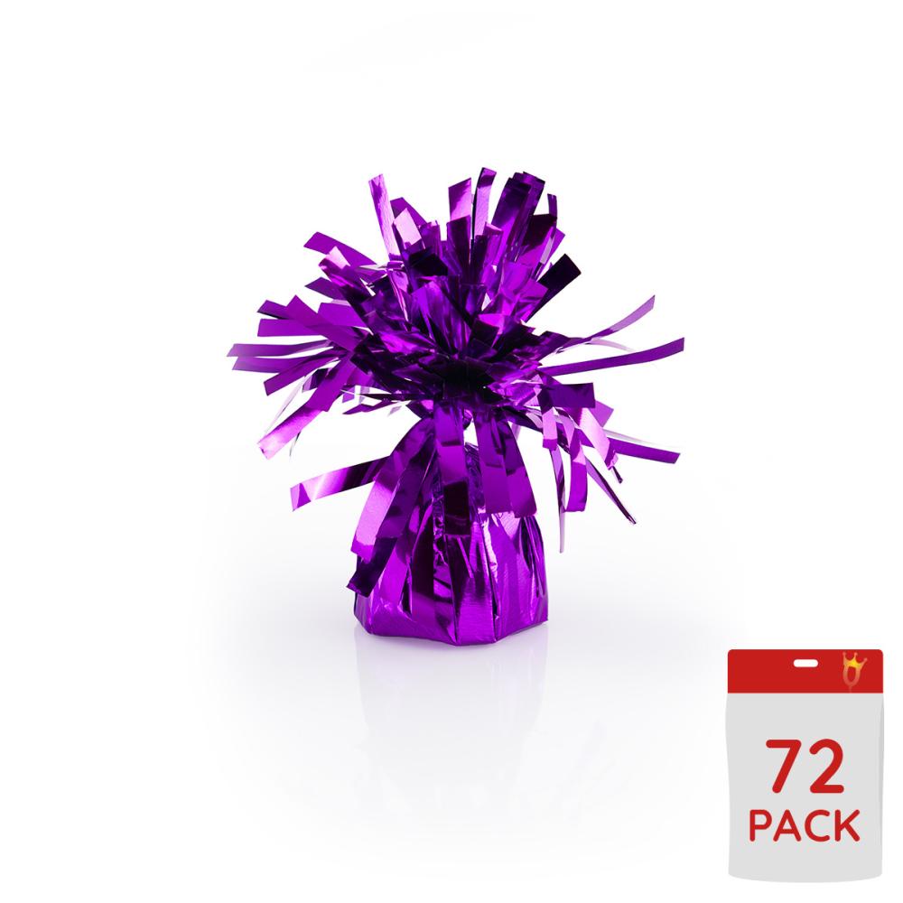 Ballongtyngder - Folie Lila 170g - 72-pack