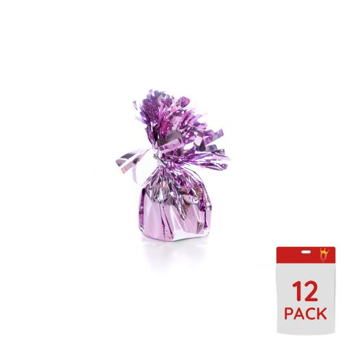 Ballongtyngder - Folie Rosa 170g 12-pack