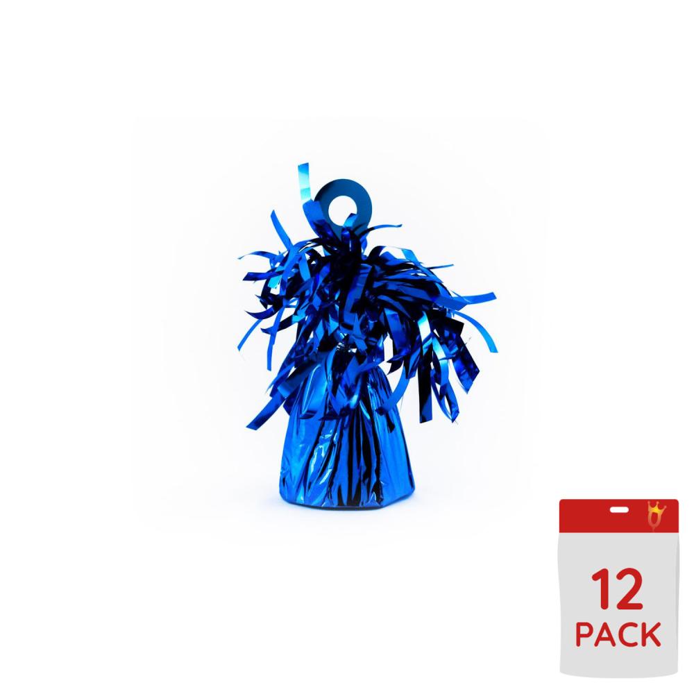 Ballongtyngder - Folie Blå 170g - 12-pack