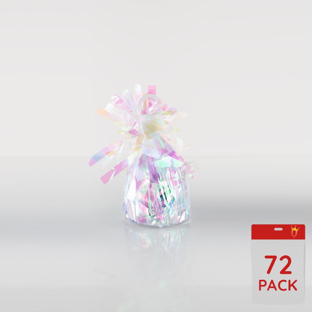 Ballongtyngder - Folie Skimrande 170g - 72-pack