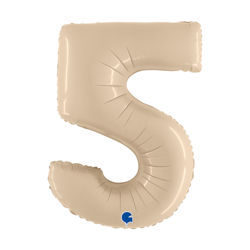 Ballongsiffra - Fem Satin Cream 100 cm