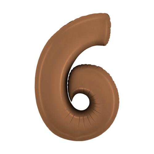 Ballongsiffra - Sex Satin Chocolate 100 cm