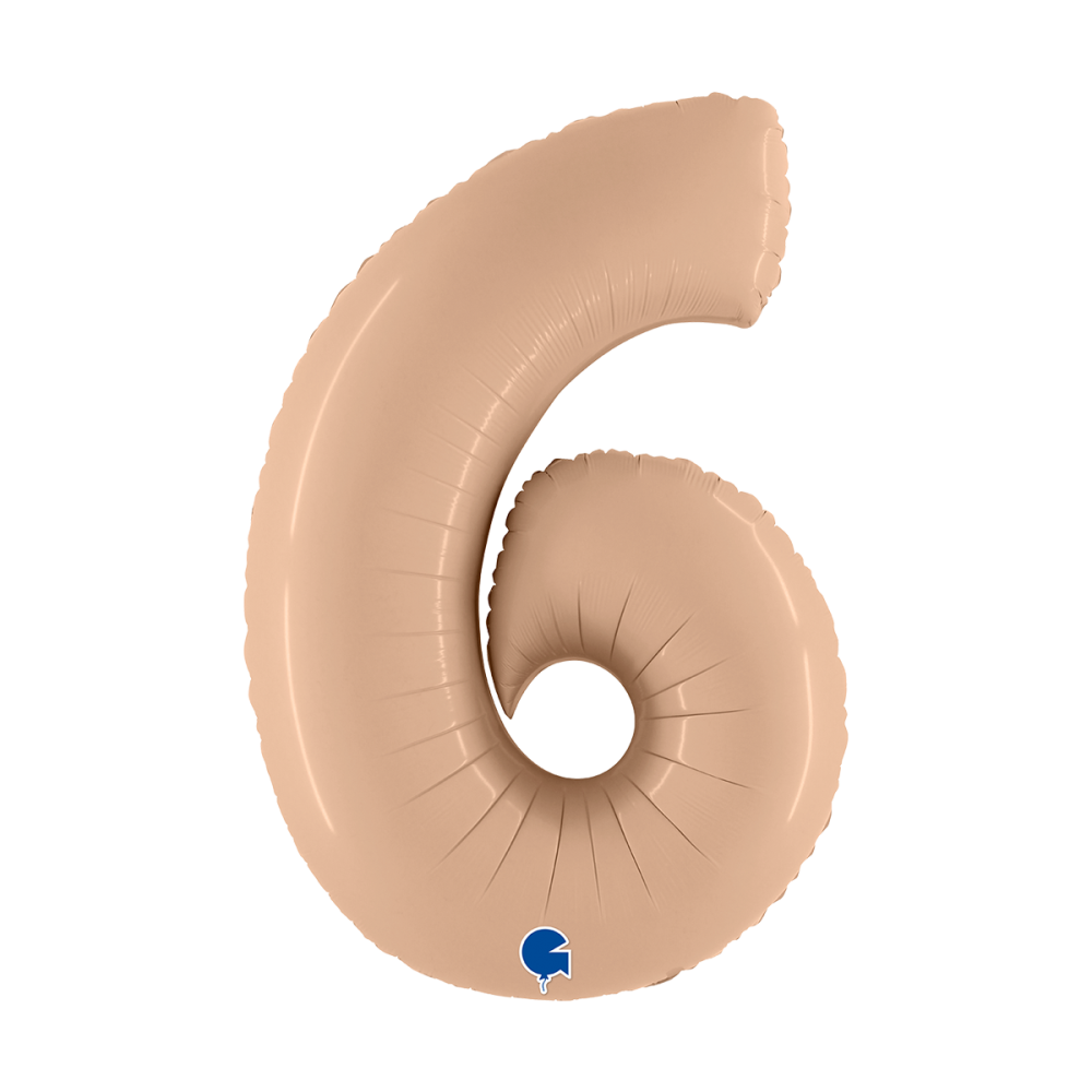 Ballongsiffra - Sex Satin Nude 100 cm