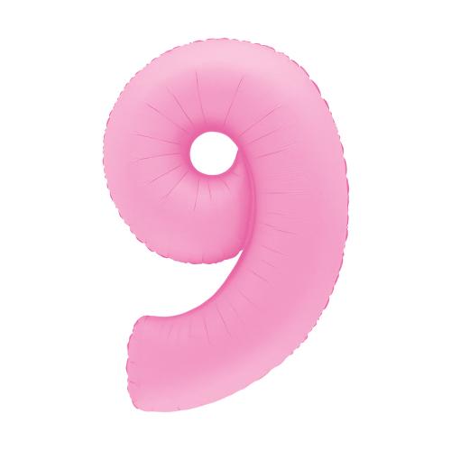 Ballongsiffra - Nio Sakura Pink 100 cm