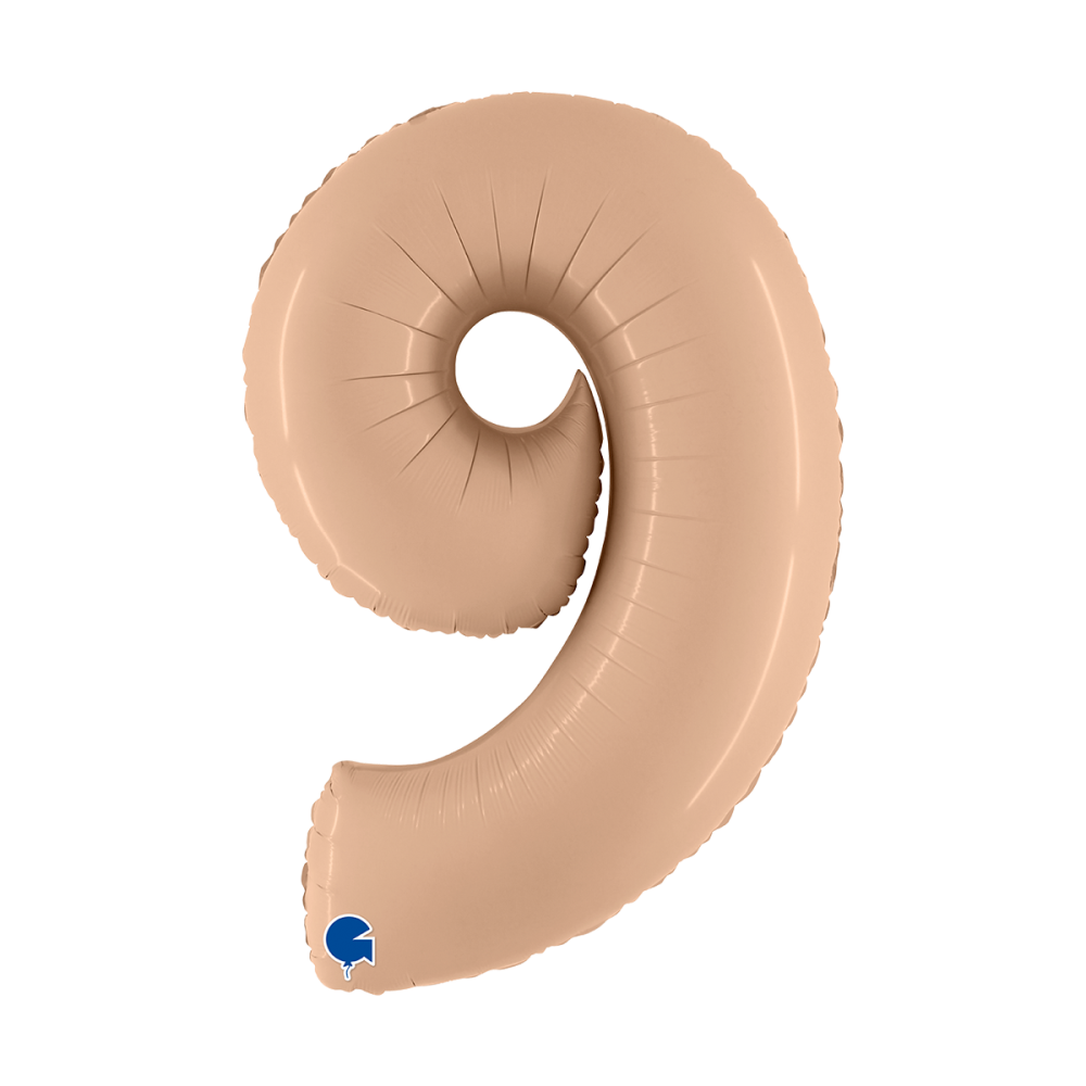 Ballongsiffra - Nio Satin Nude 100 cm