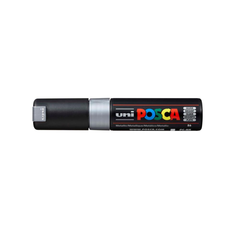 POSCA MARKER PC-8K - Silver 8 mm