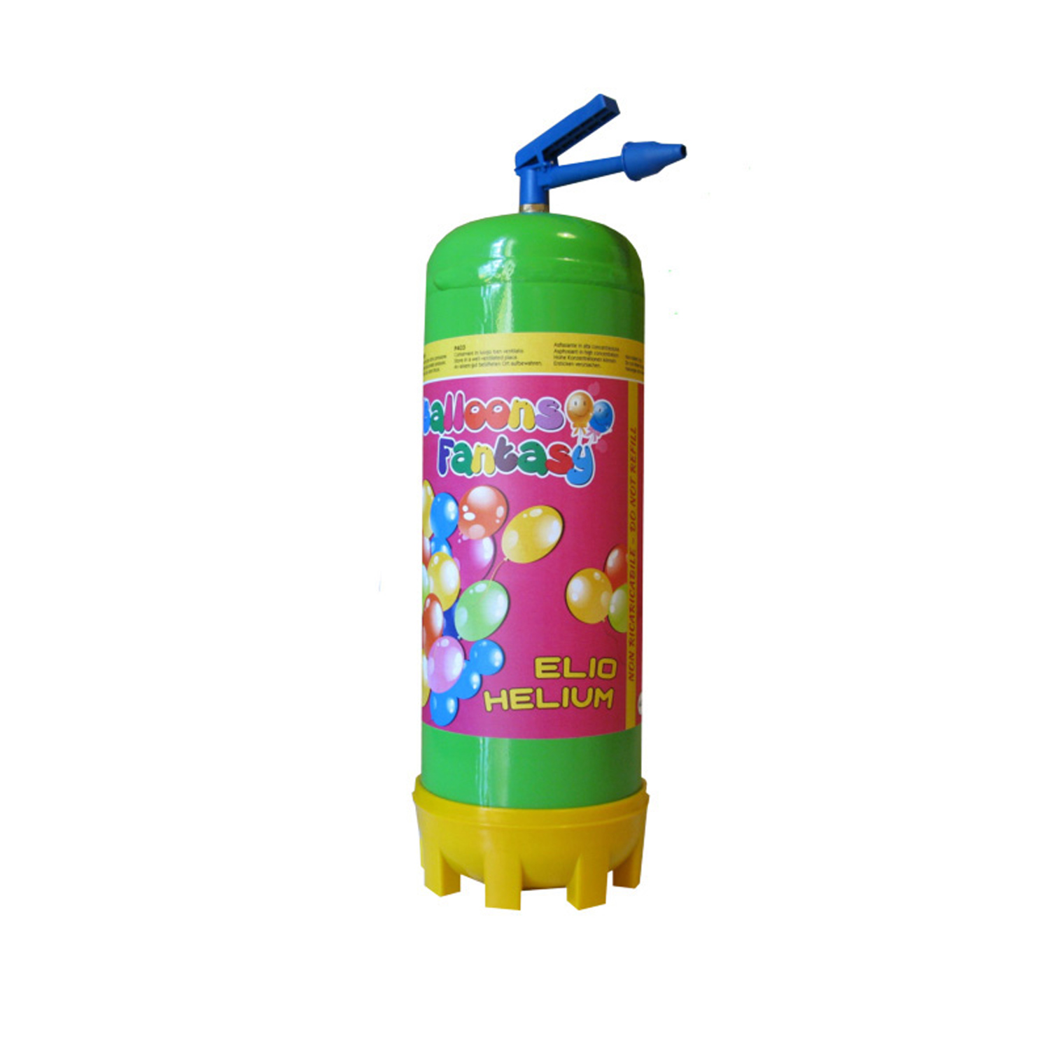 Helium - Engångsflaska 220 liter - 2,2