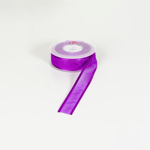 Ballongsnöre - Chic Organza Lila 25 mm * 25 m