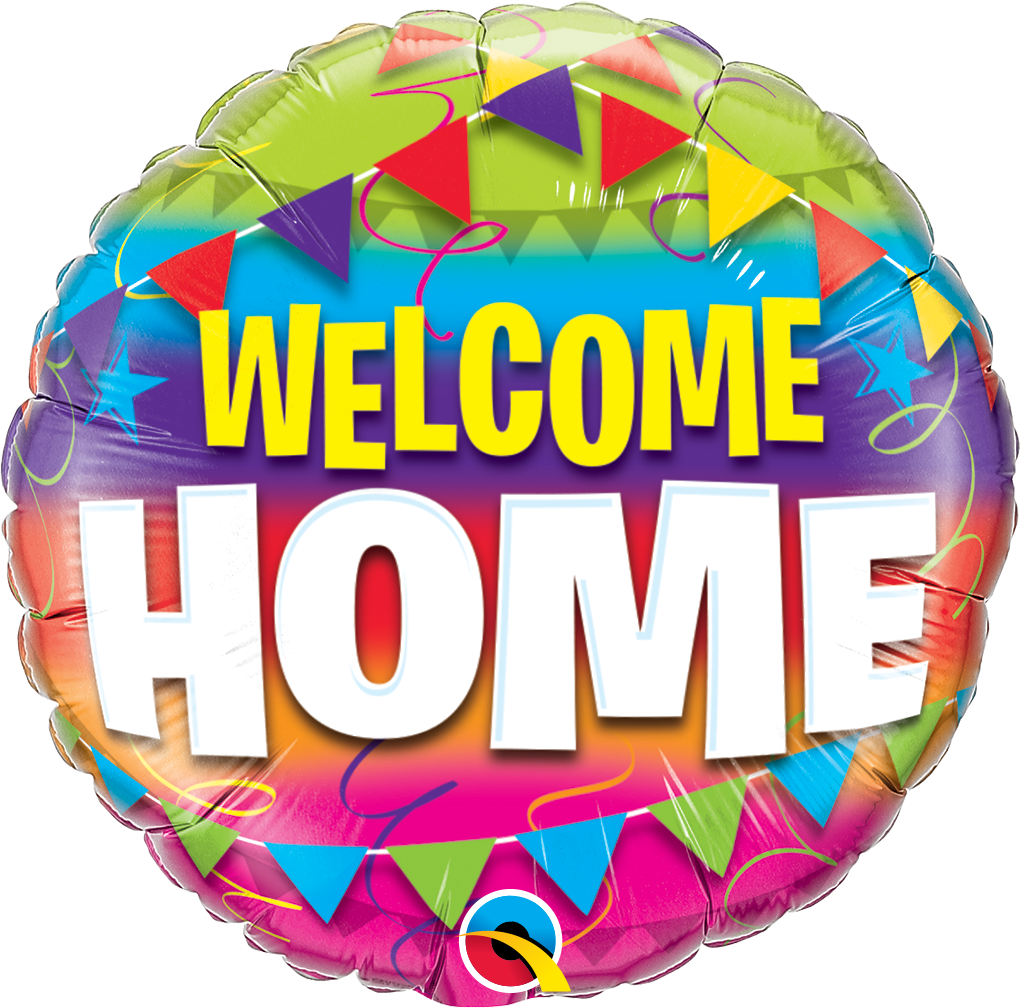 Folieballong - Welcome Home 45 cm