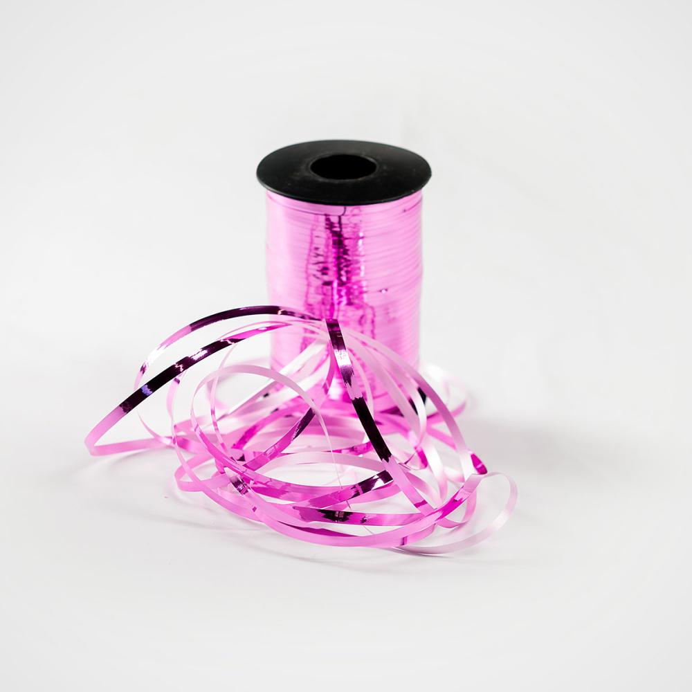 Ballongsnöre - Metallic Rosa 500 m * 4,8 mm