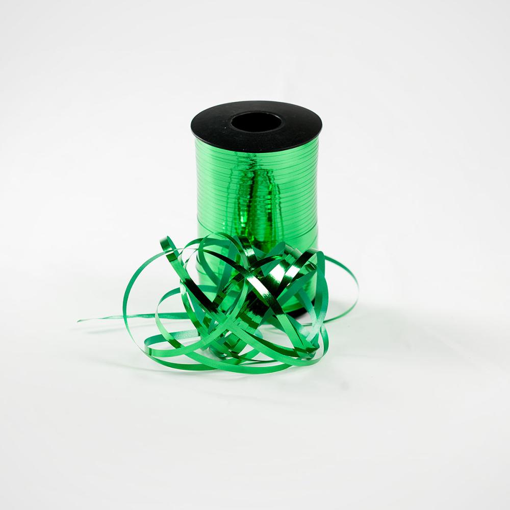 Ballongsnöre - Metallic Grönt 500m * 4,8mm