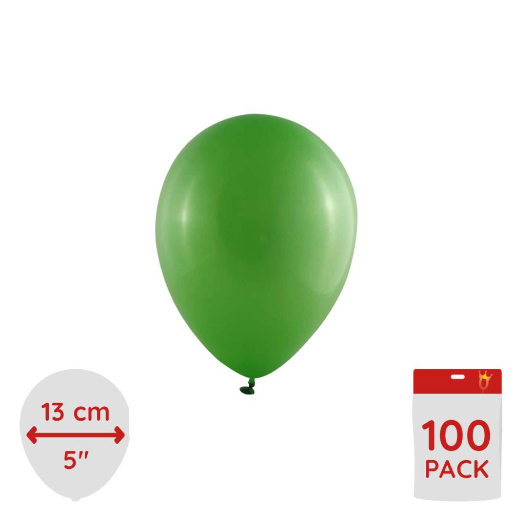 Latexballonger - Gröna 13 cm 100-pack