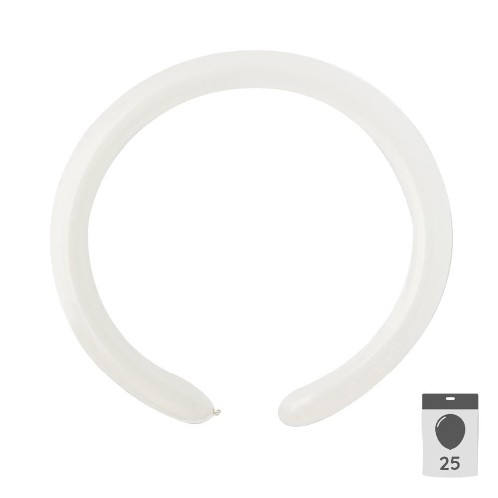 Modellballonger 260 - Vita 25-pack