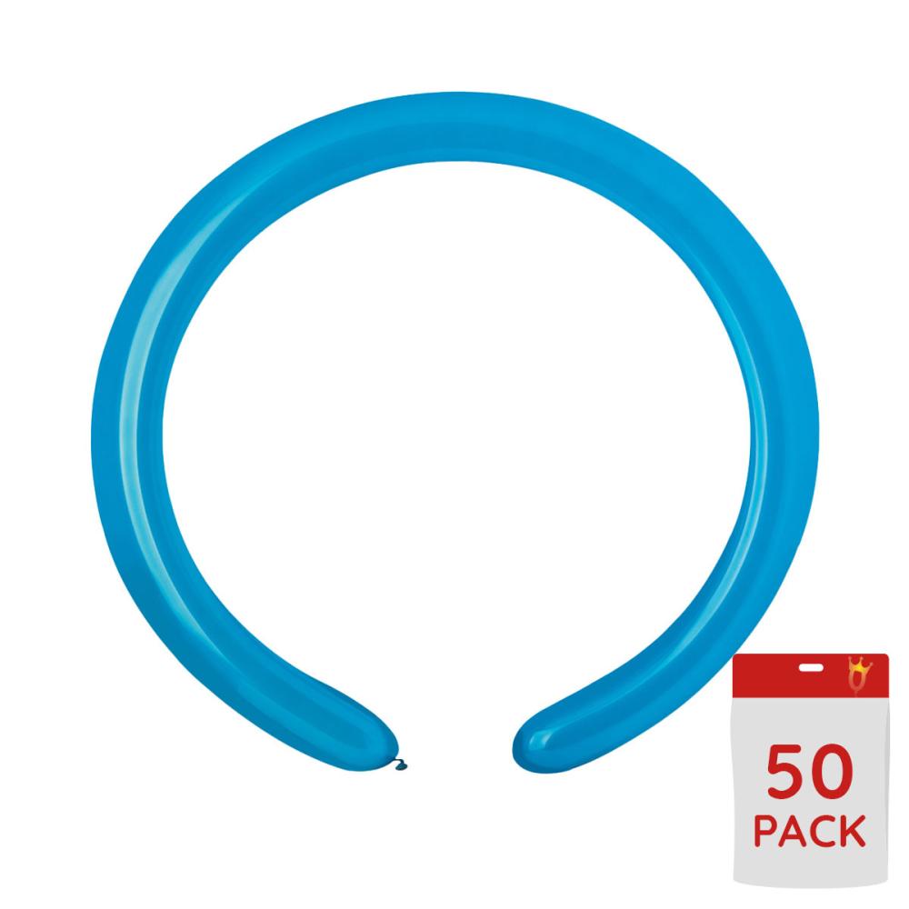 Modellballonger 260 - Blå 50-pack