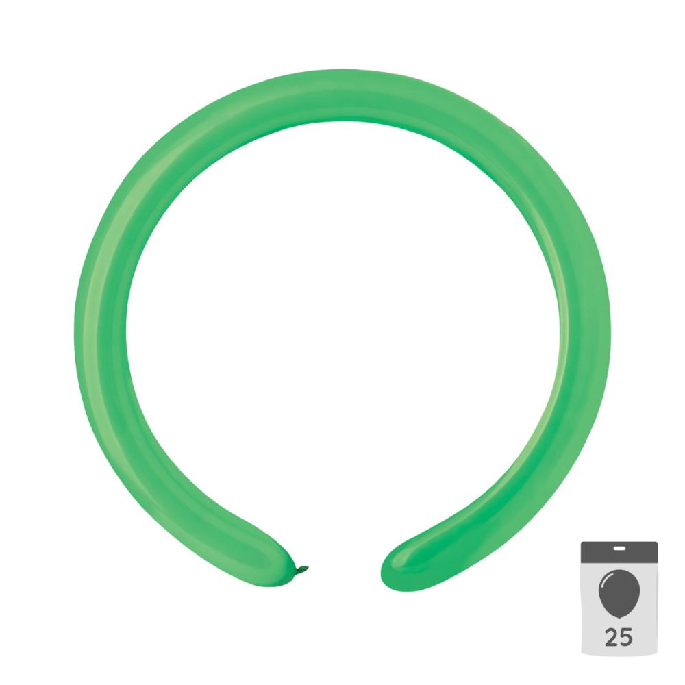 Modellballonger 260 - Gröna 25-pack