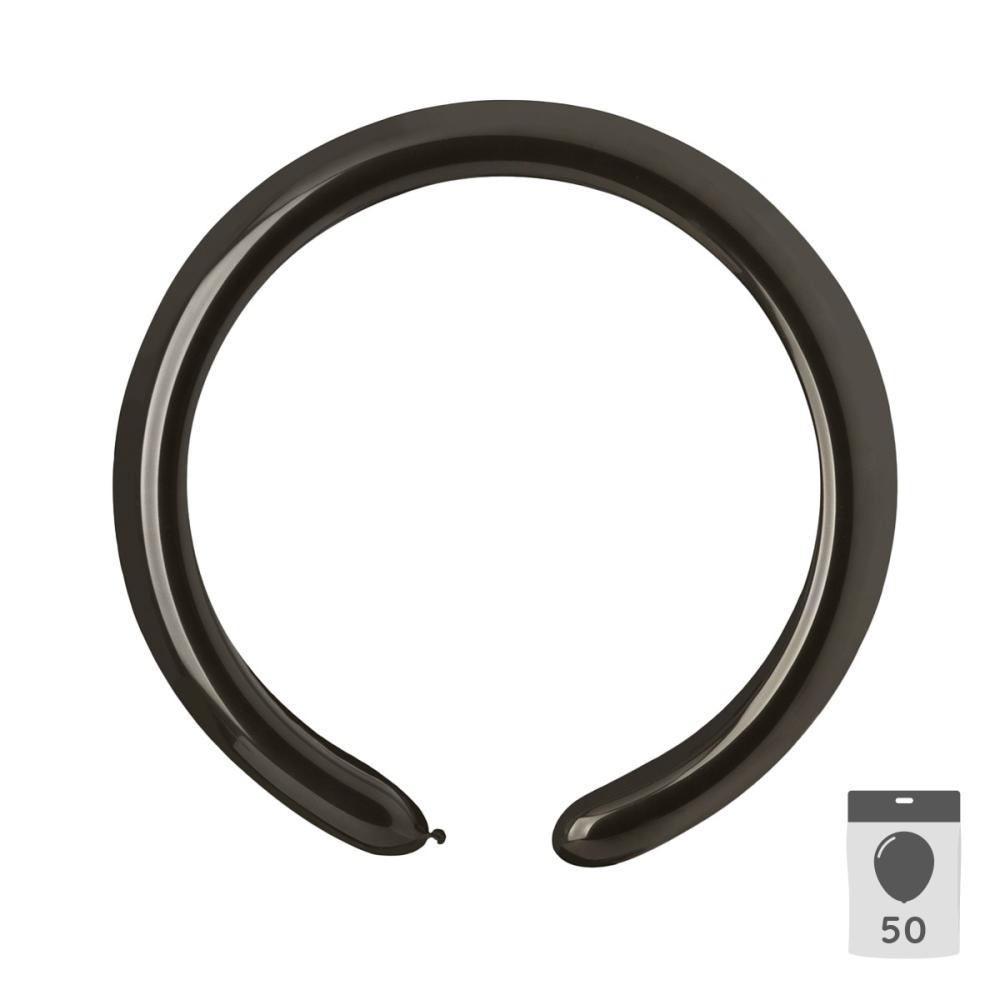 Modellballonger 260 - Svart 50-pack