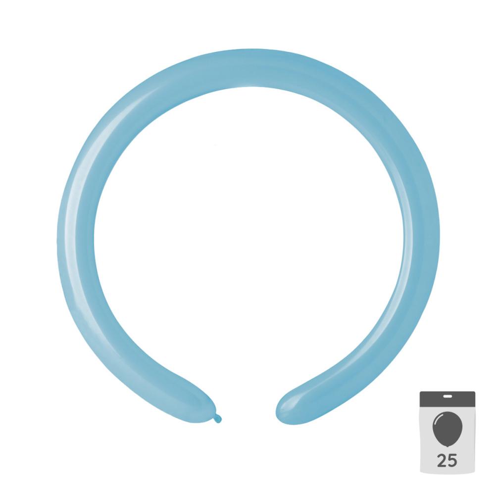 Modellballonger 260 - Babyblå 25-pack