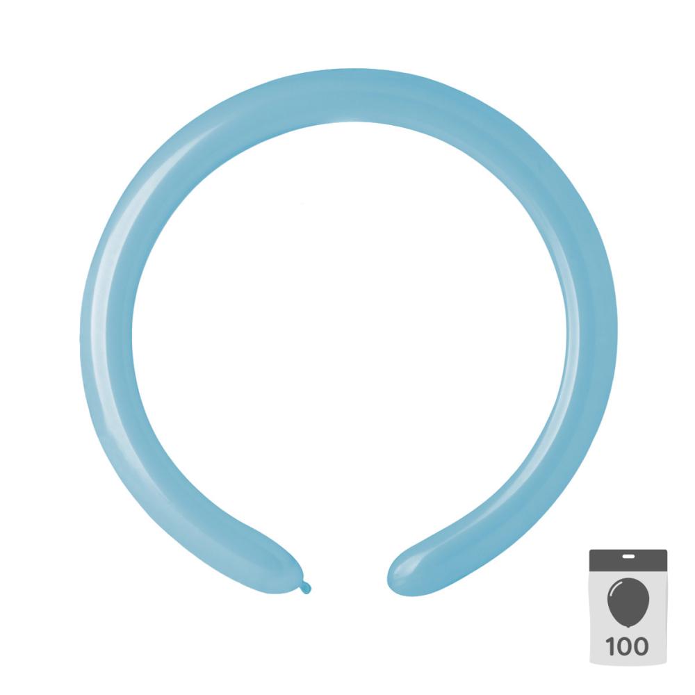 Modellballonger 260 - Babyblå 100-pack