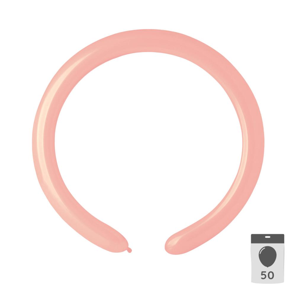Modellballonger 260 - Babyrosa 50-pack