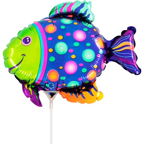 Folieballong Mini - New Fish