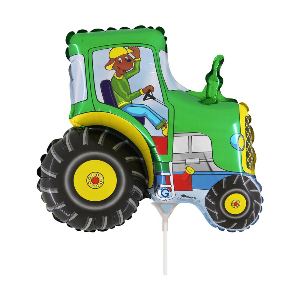 Folieballong Mini - Tractor Green mini