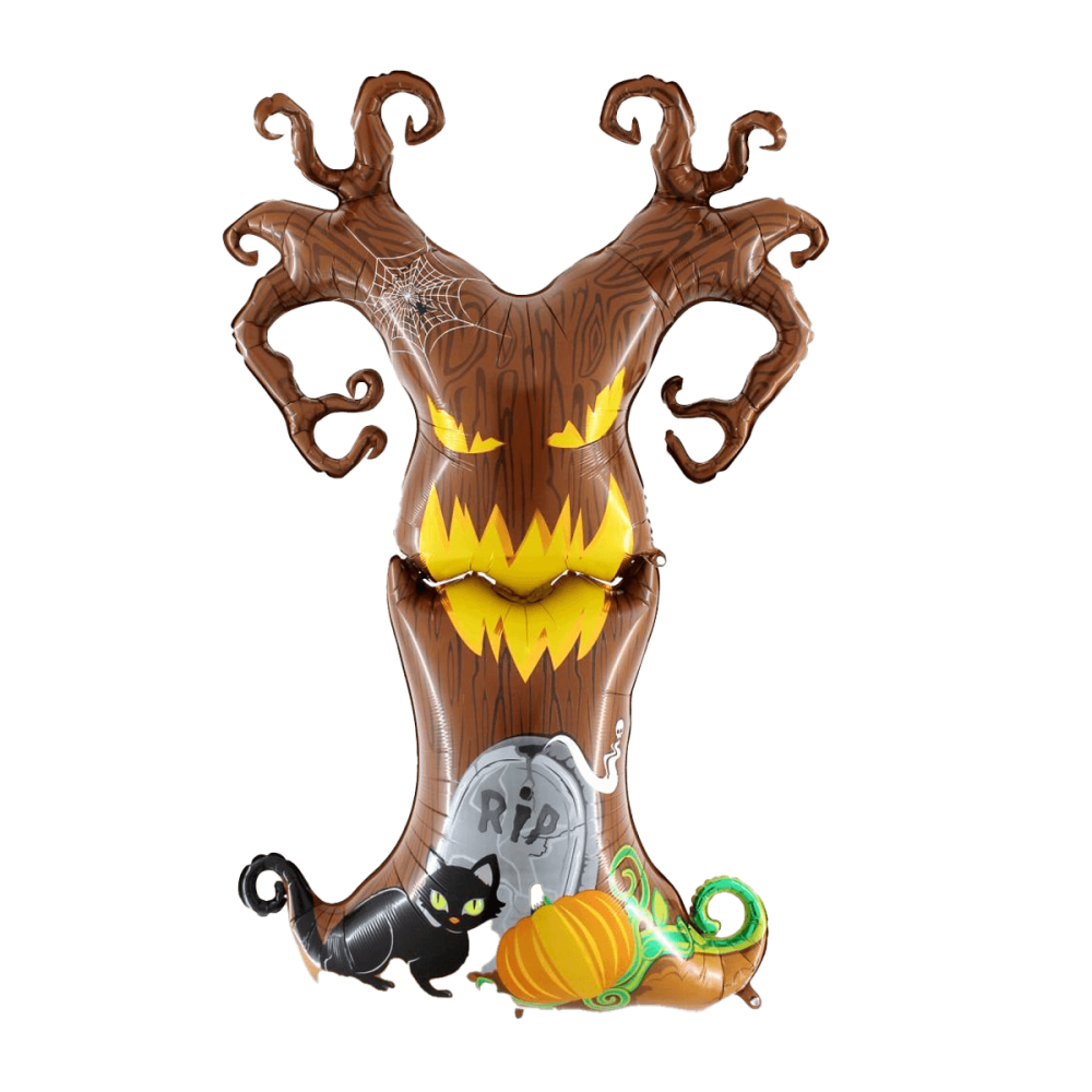 Folieballong - Scary Tree 160 cm