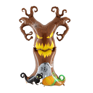 Folieballong - Scary Tree 160 cm