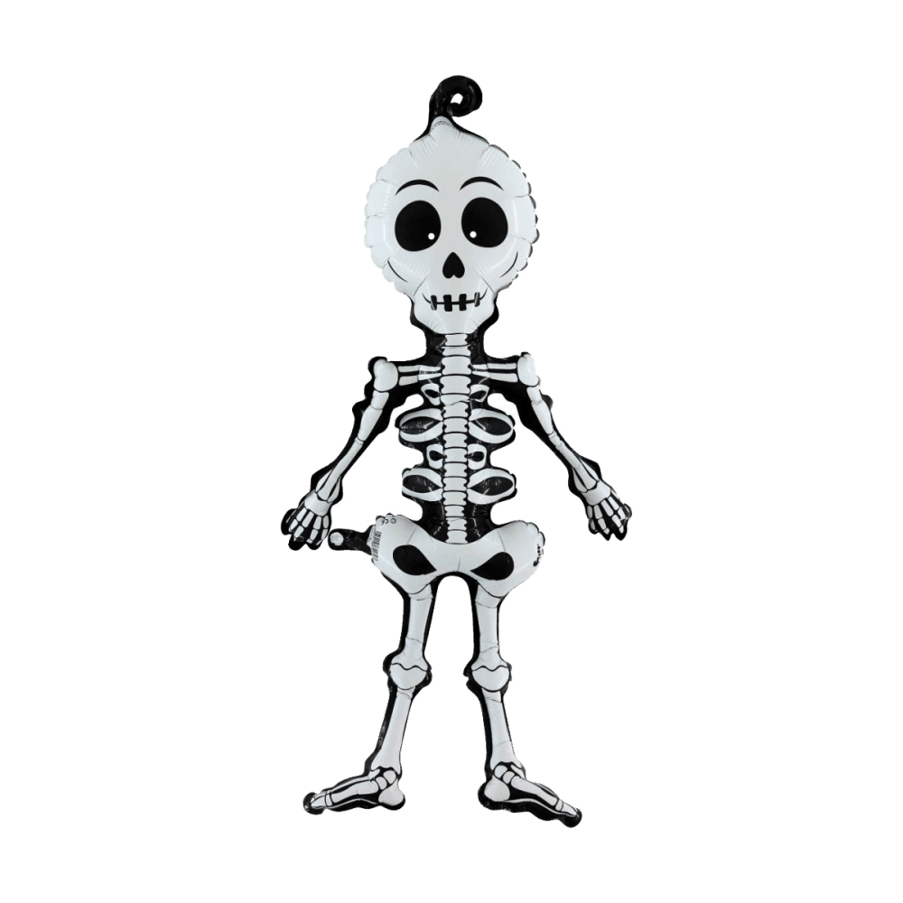 Folieballong - Linky Scary Skeleton 74 cm