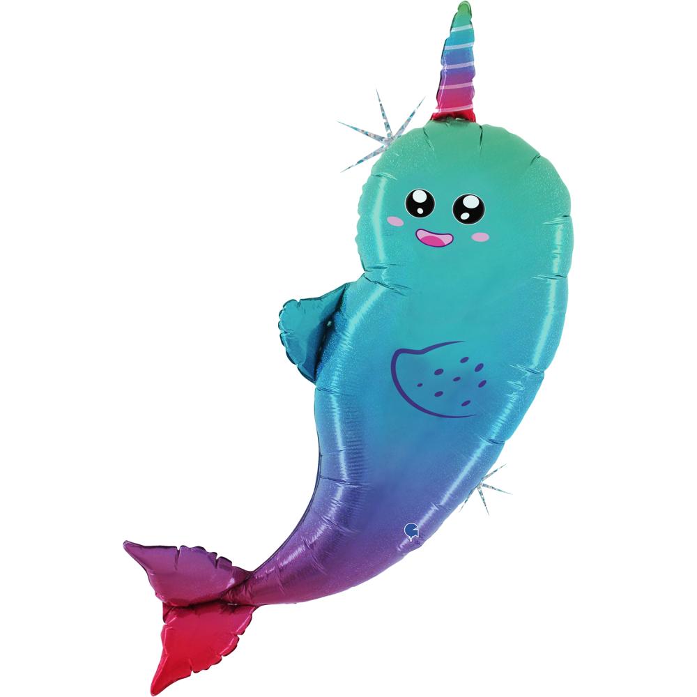 Folieballong - Narval 122 cm