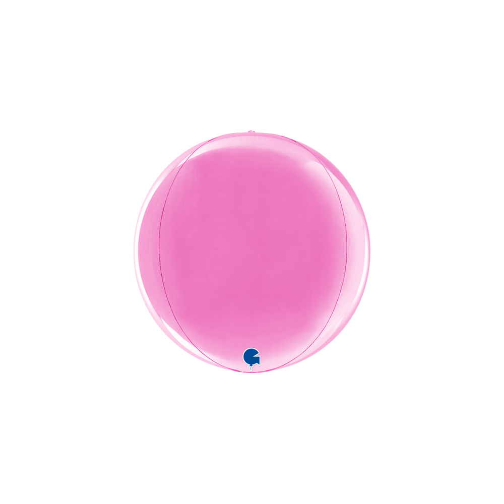 Folieballong - Globe Fuxia 29 cm