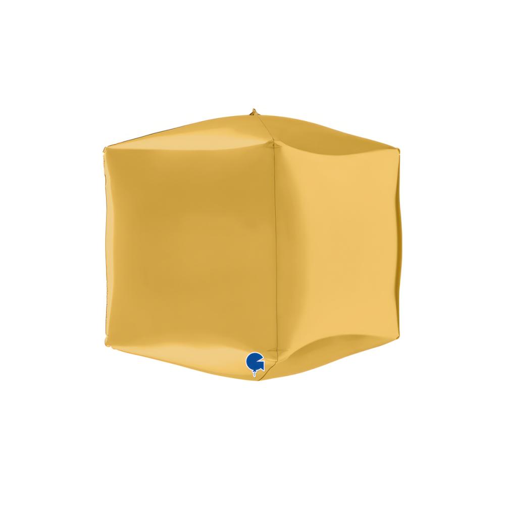 Folieballong - Square Guld 38 cm