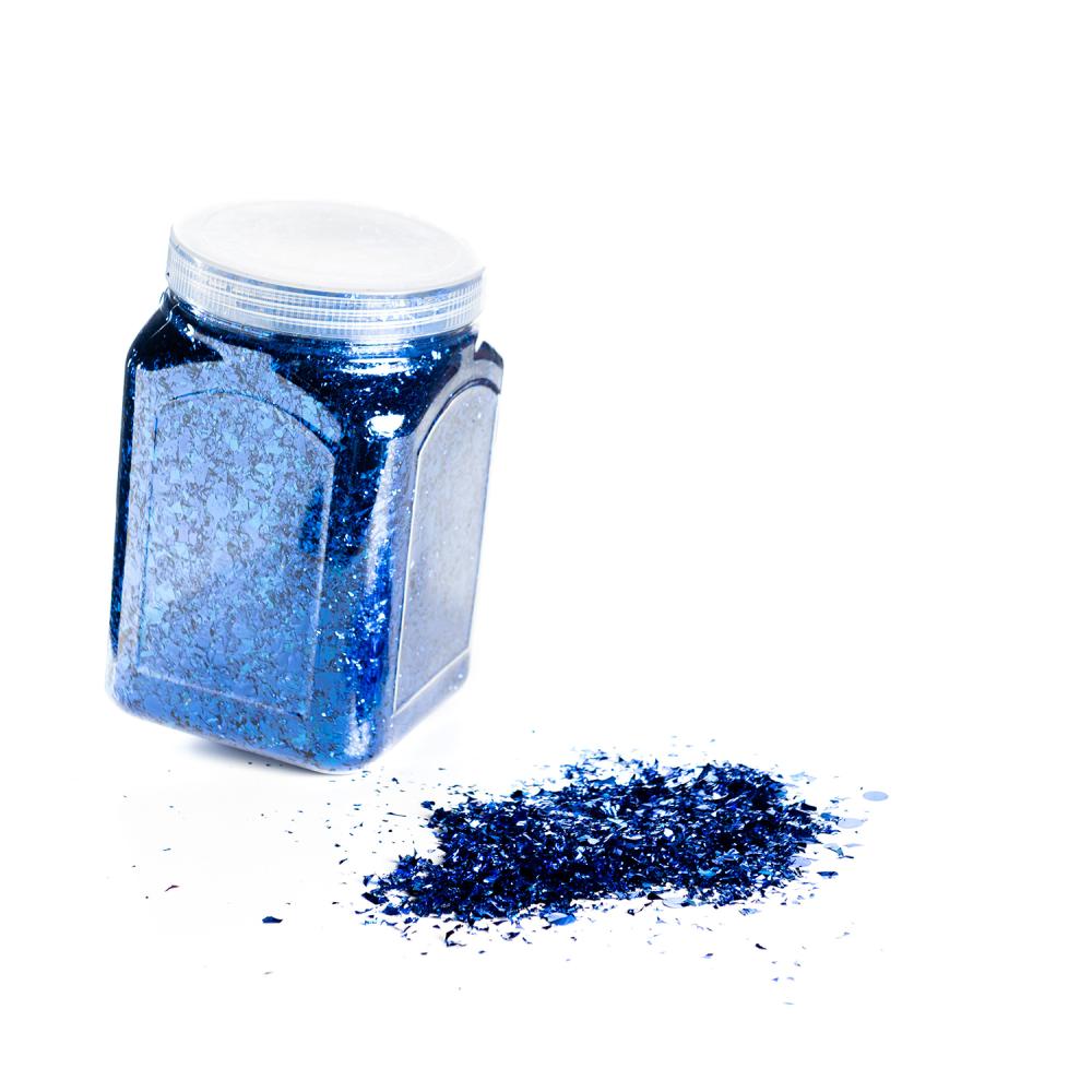 Ballongkonfetti - Flitter Blått 0,5 kg