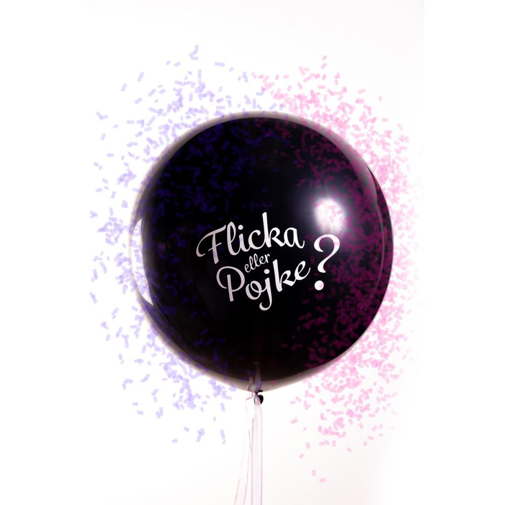 Jätteballong - Flicka eller Pojke?