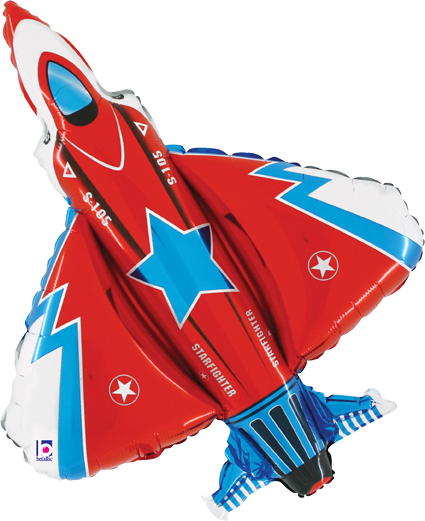 Folieballong - Starfighter Shape
