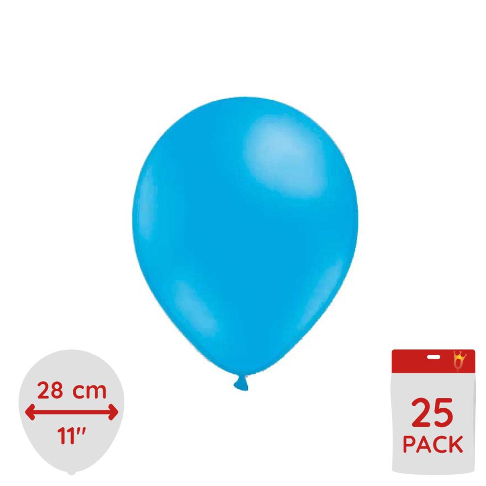 Latexballonger - Ljusblå 25-pack