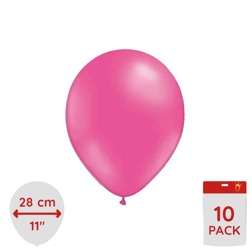 Latexballonger - Rosa 10-pack