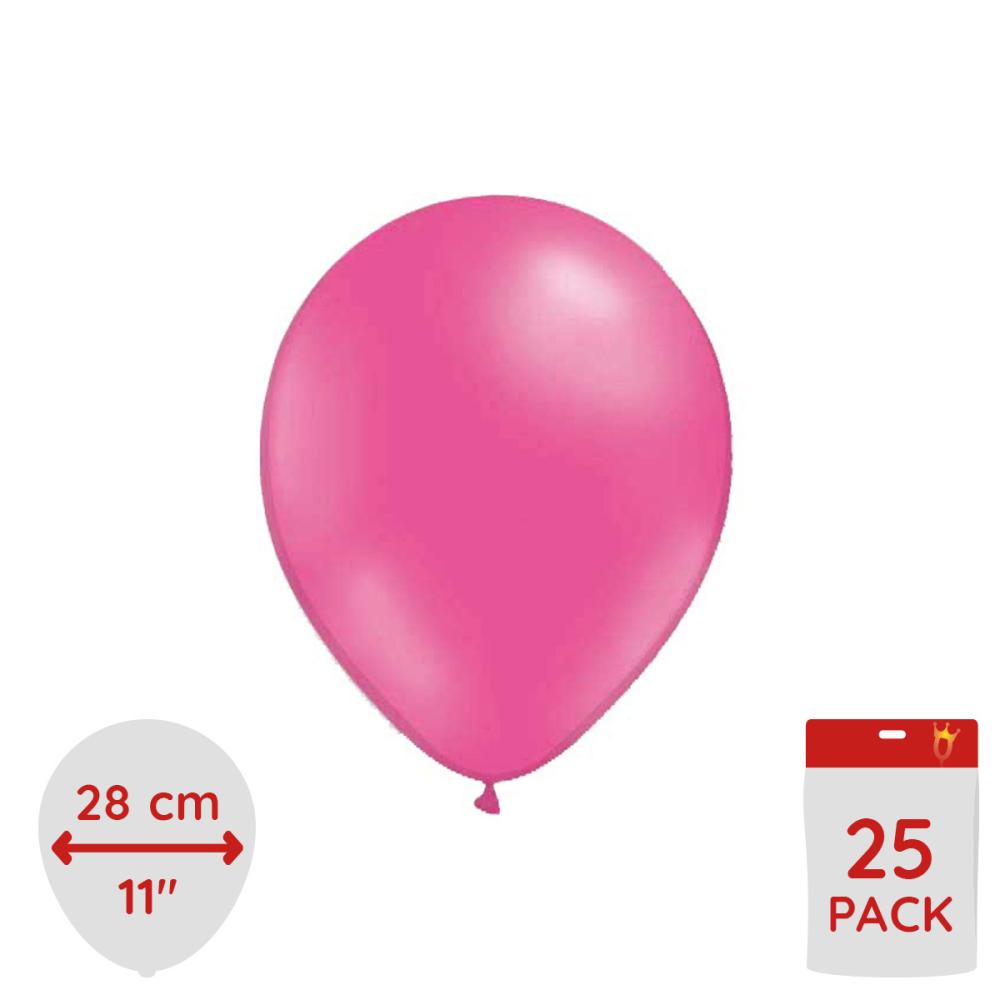 Latexballonger - Rosa 25-pack