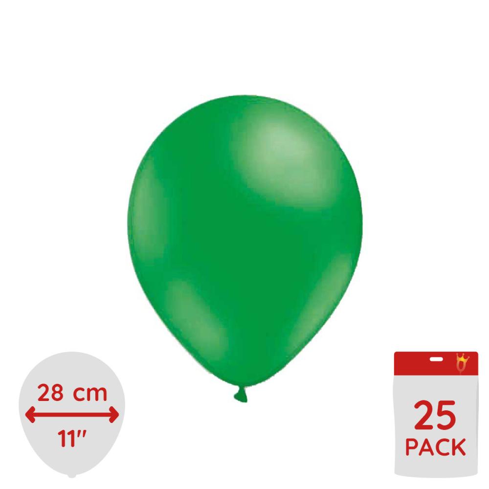 Latexballonger - Gröna 25-pack