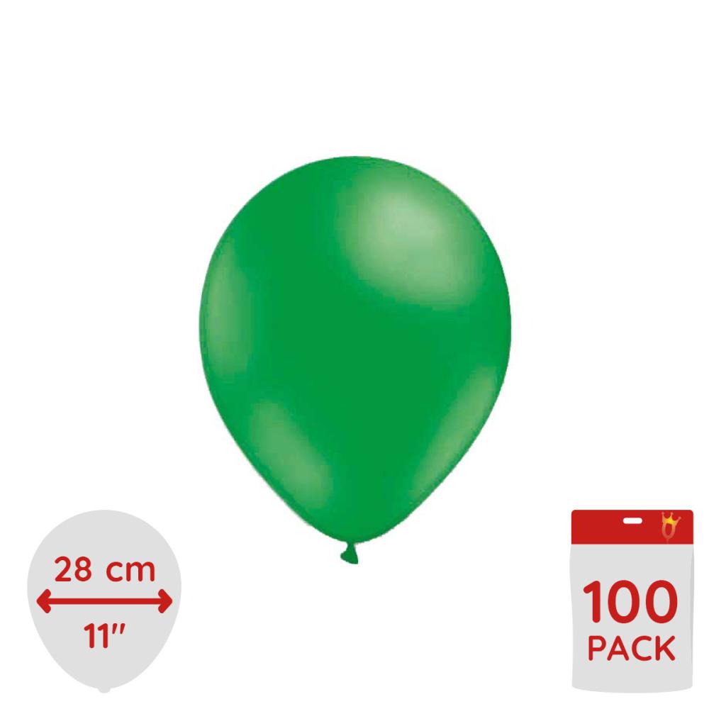 Latexballonger - Gröna 100-pack