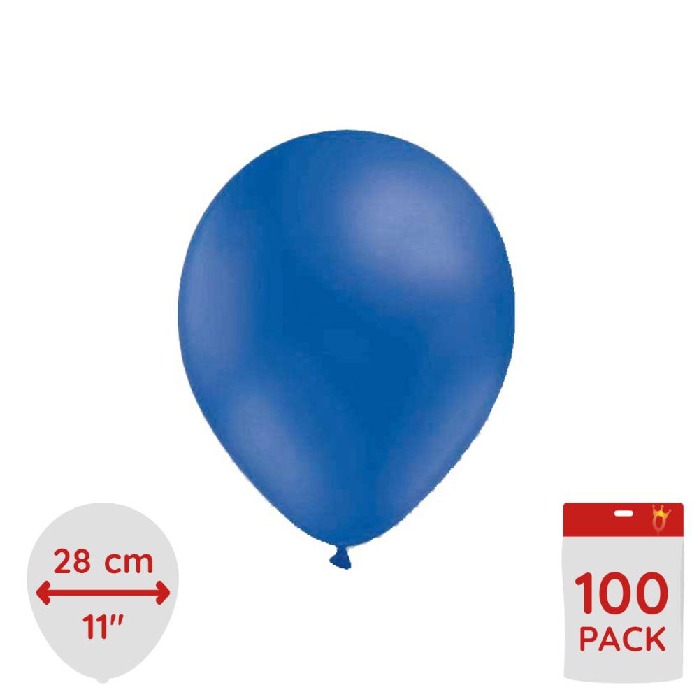 Latexballonger - Blå 100-pack