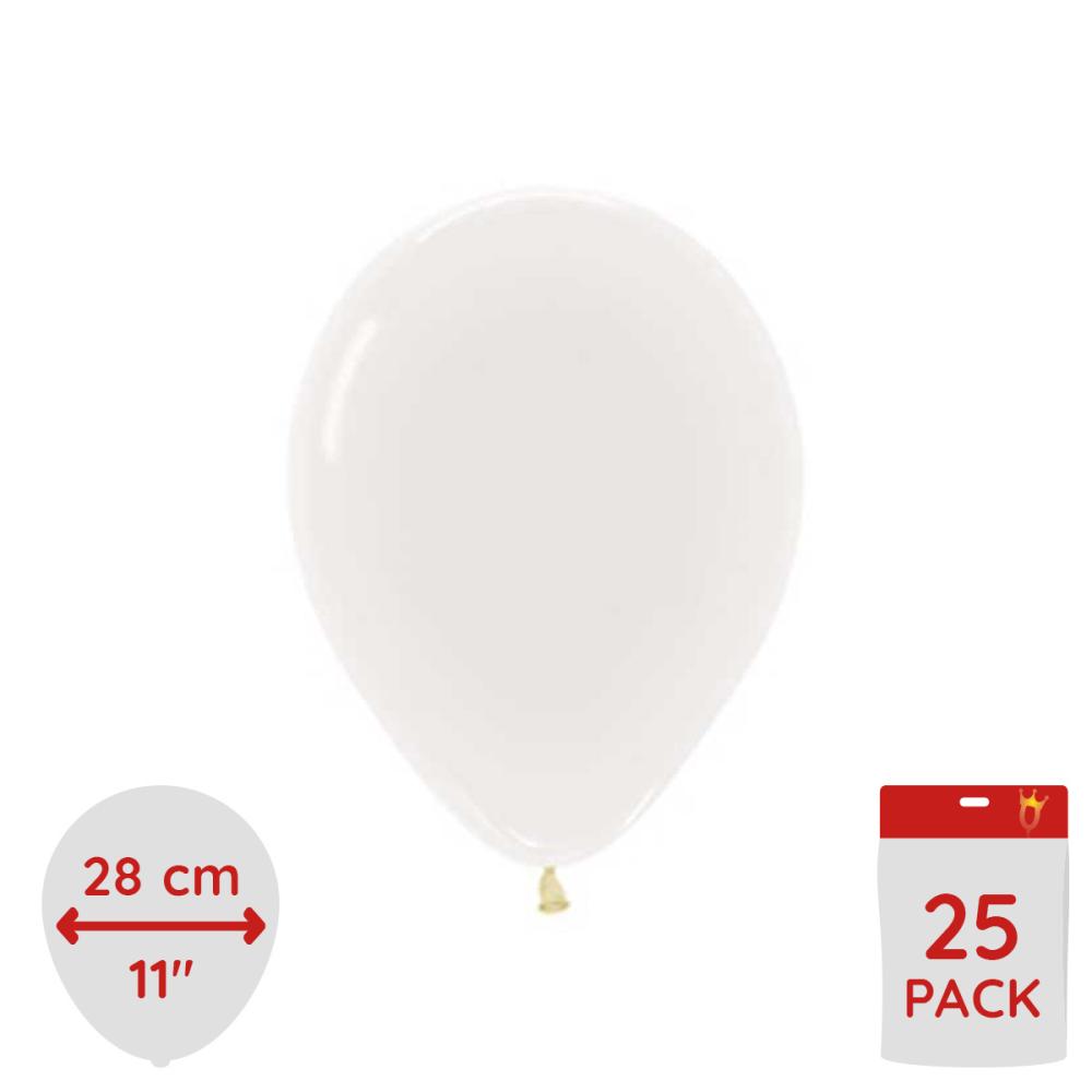 Latexballonger - Crystal Clear 25-pack