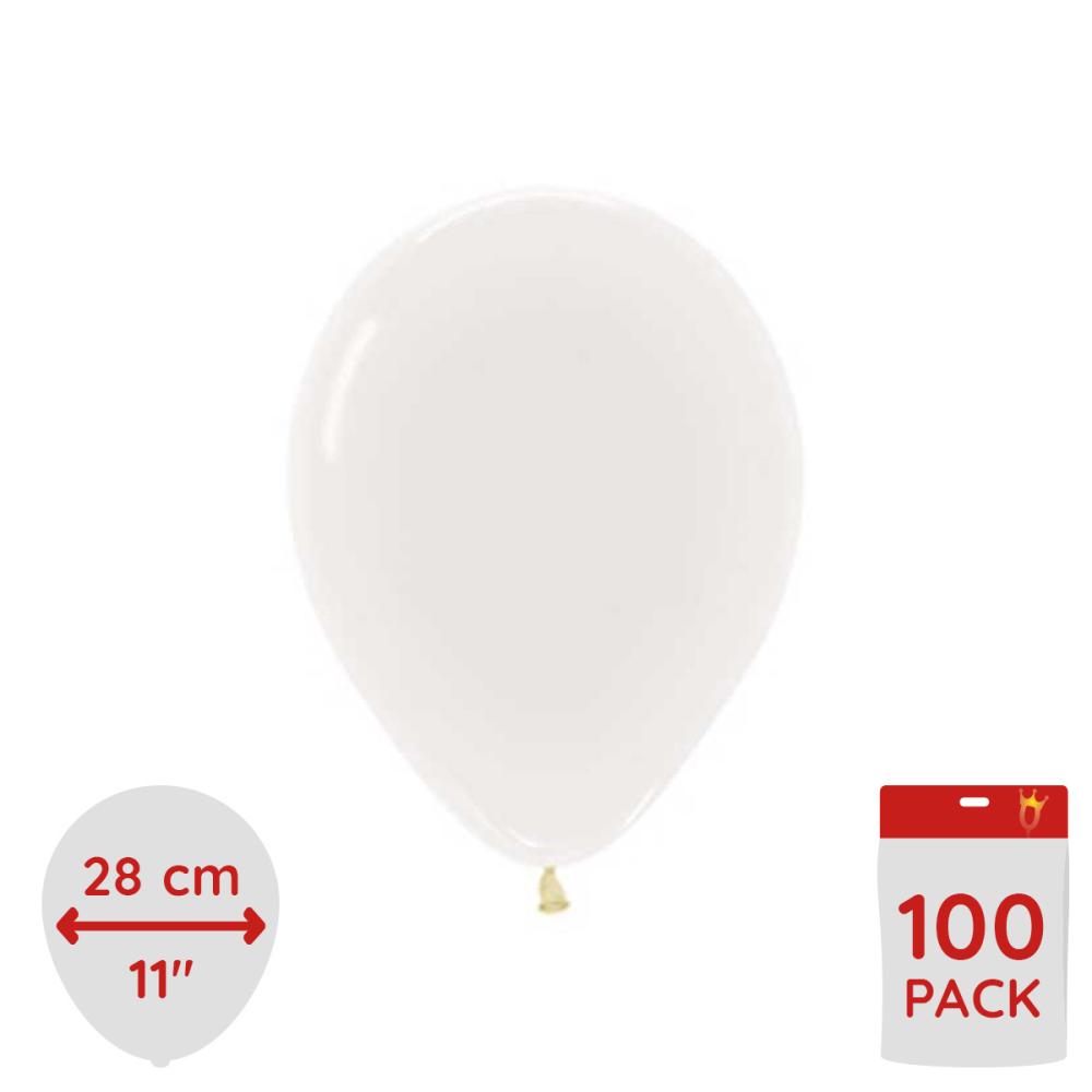 Latexballonger - Crystal Clear 100-pack