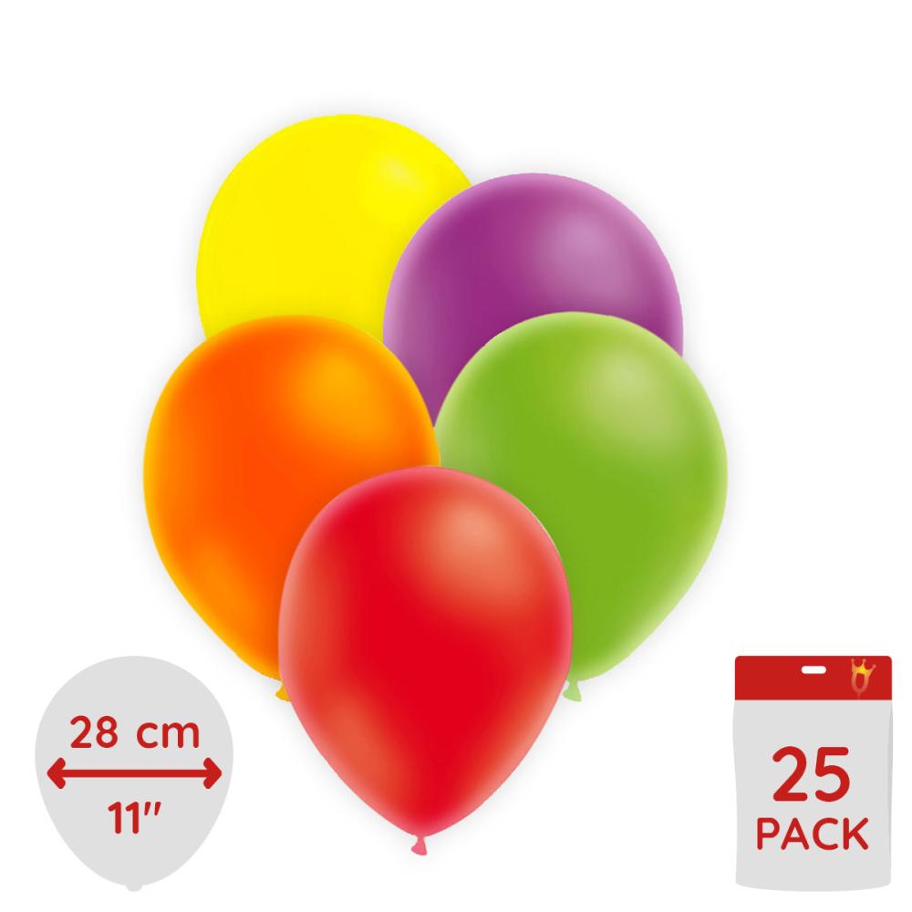 Latexballonger - Neon Assortment 25-pack