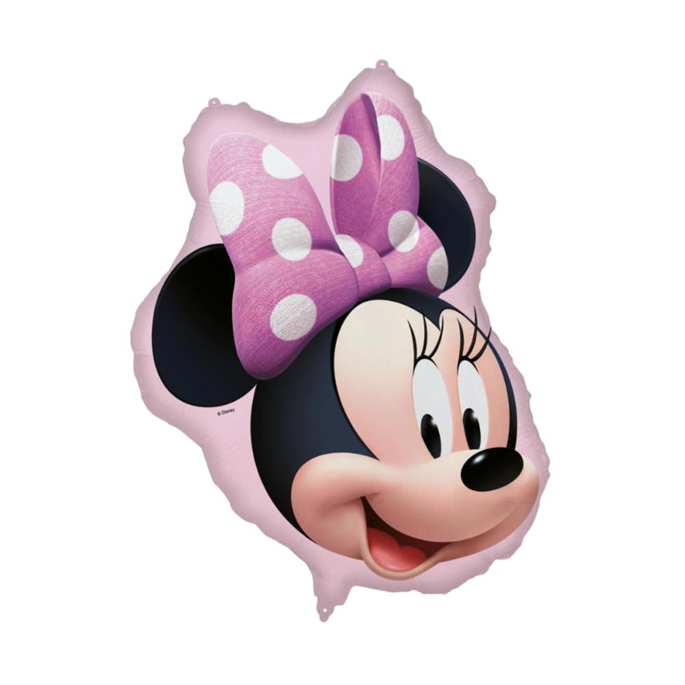 Folieballong - Minnie Face Shaped Supersize