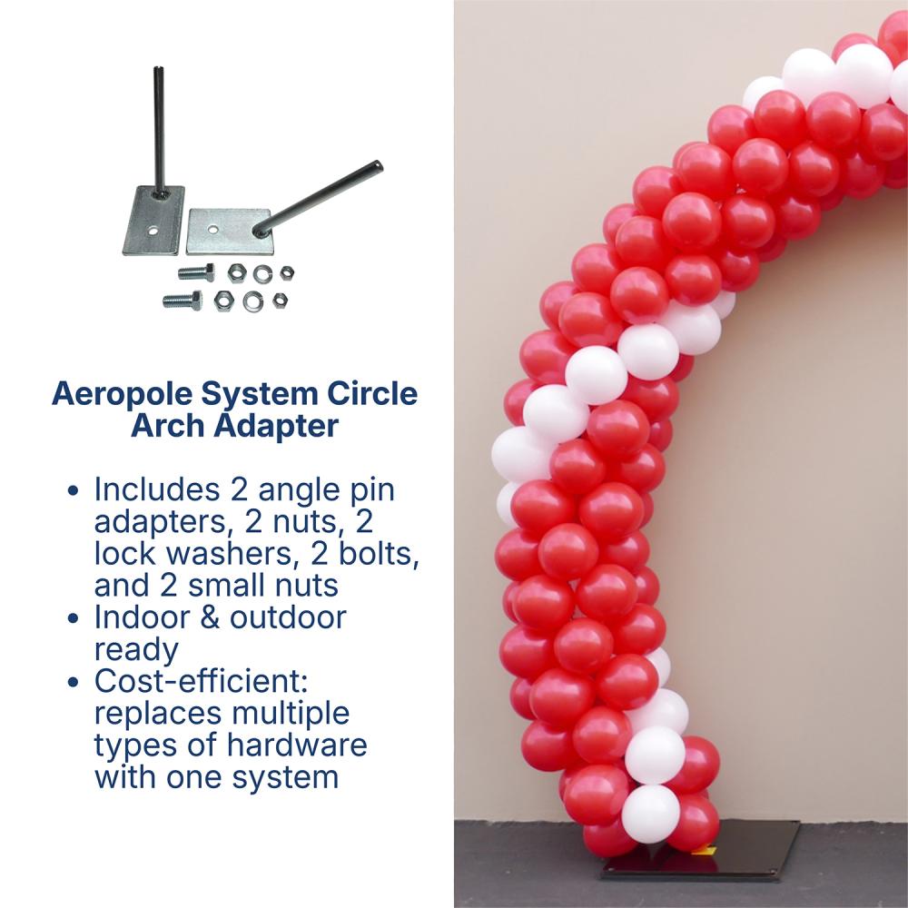 Aeropole Circle Arch Adapter Kit - 2-pack