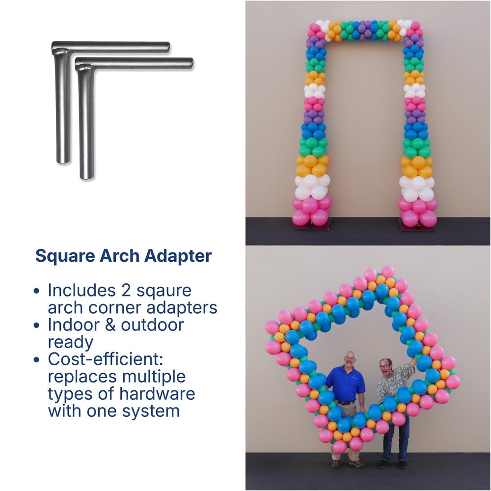 Aeropole Square Arch Adapter Kit - 2-pack