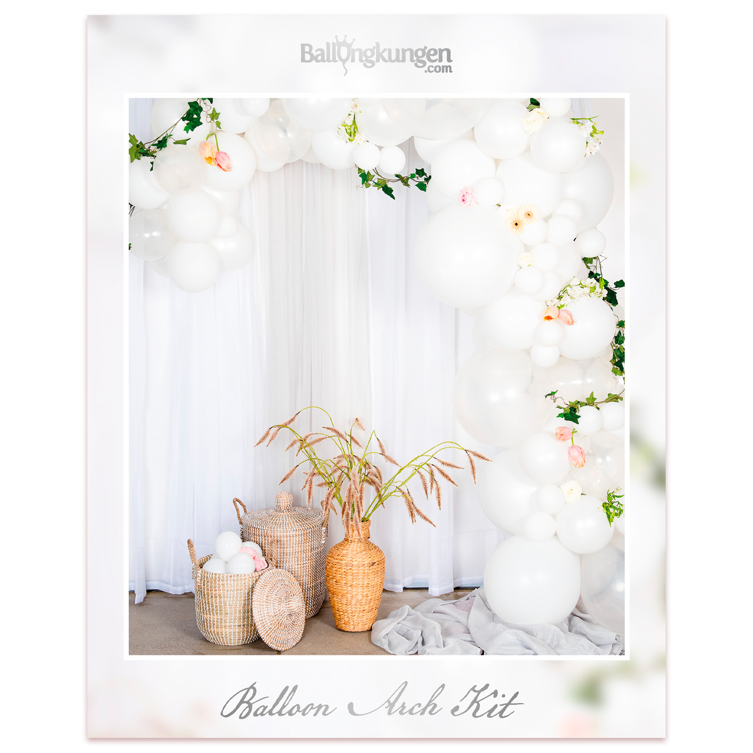 Balloon Arch Kit - White