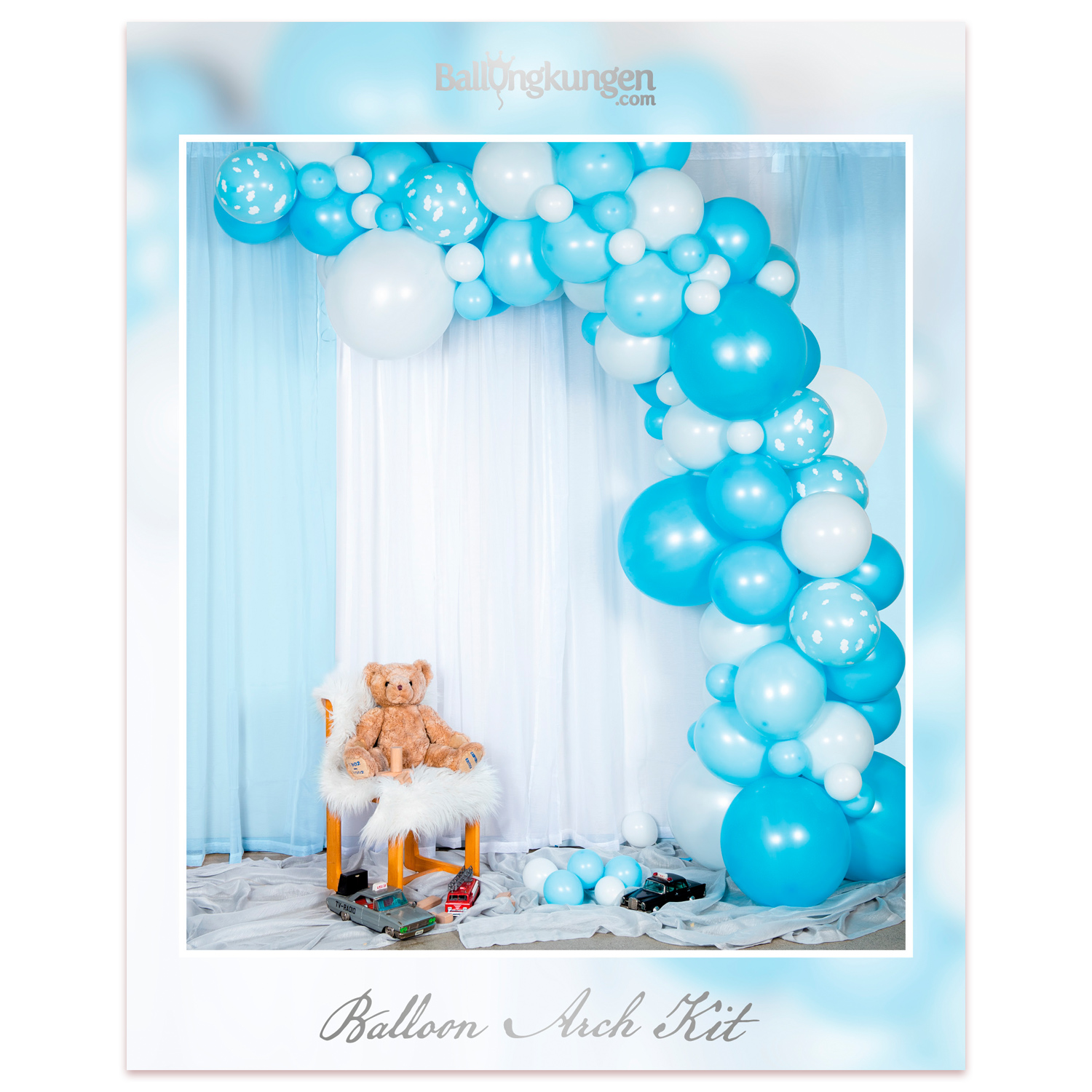 Balloon Arch Kit - Baby Blue